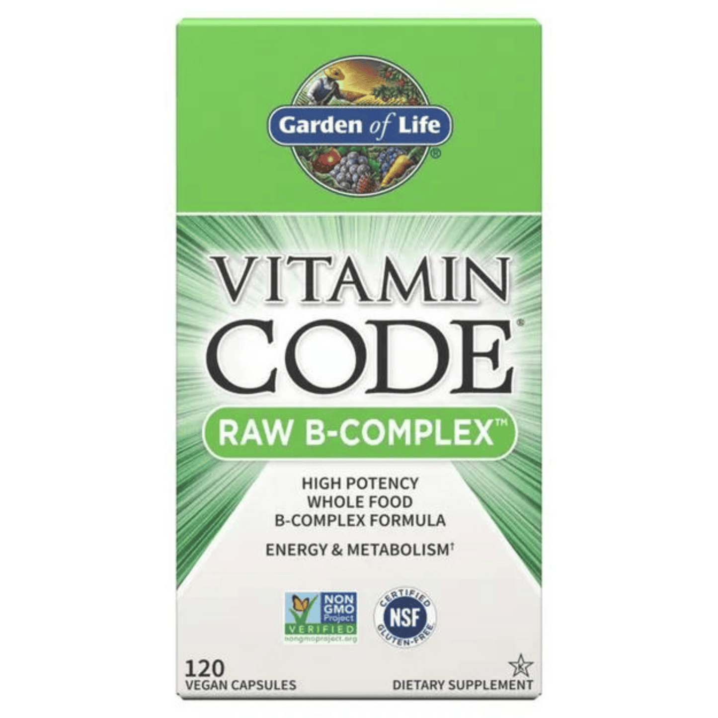 Primary Image of Vitamin Code Raw B-Complex Capsules