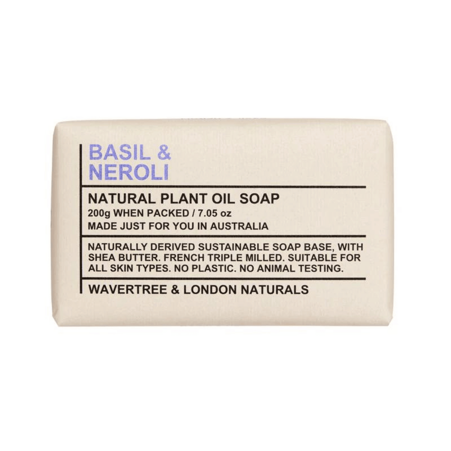 Primary Image of Basil & Neroli Soap Bar