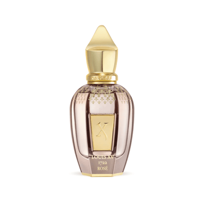 Primary Image of Louis VX 1722 Rose Parfum, pink perfume bottle with gold cap