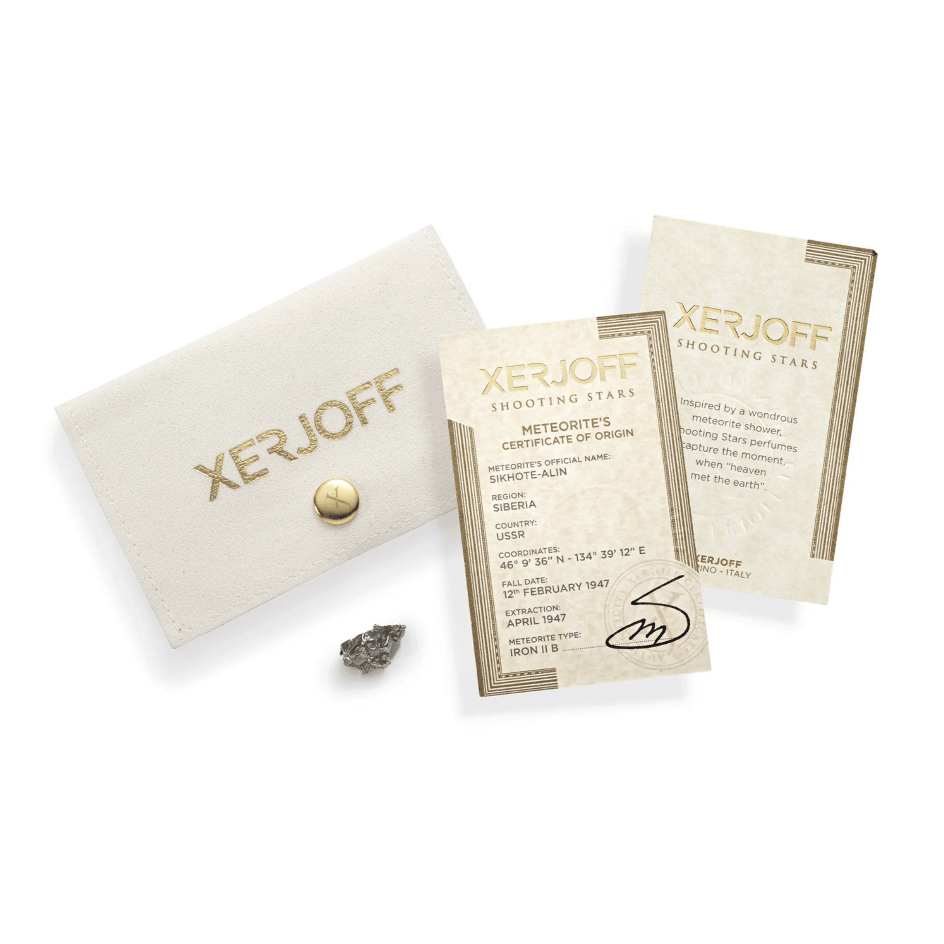 Alternate image of Xerjoff shooting stars collection meteorite