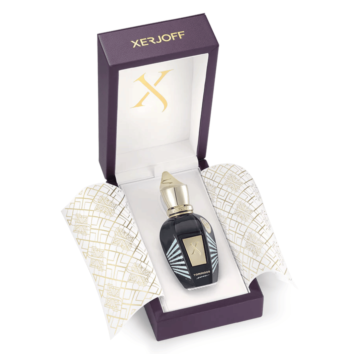 Alternate Image of Torino 25 EDP, blue perfume bottle with gold cap and box