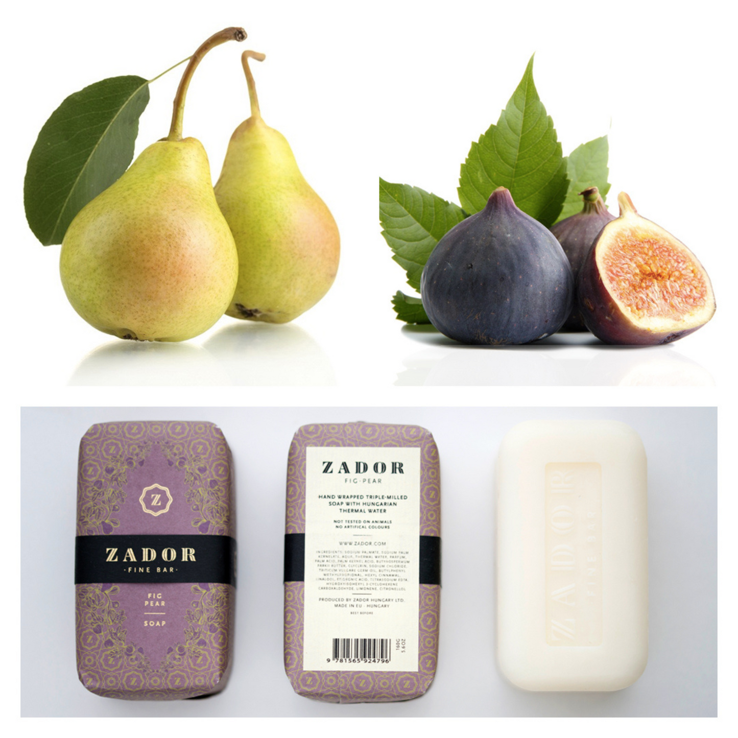 Alternate Image of ZADOR Fig Pear Soap (5.6 oz)