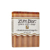 Primary Image of Frankincense & Myrrh Soap, brown bar soap with paper label