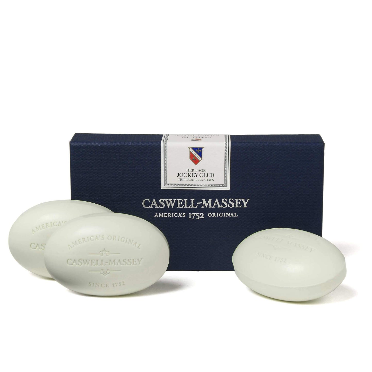 Caswell-Massey Jockey Club Bath Soap Box of Three (5.8 oz) #2285