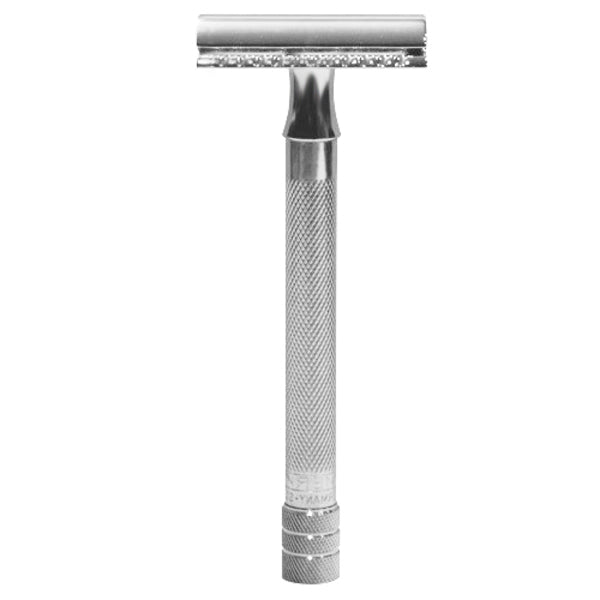Merkur 24C Chrome Long Thin Handle CLOSED Comb Safety Razor – Smallflower
