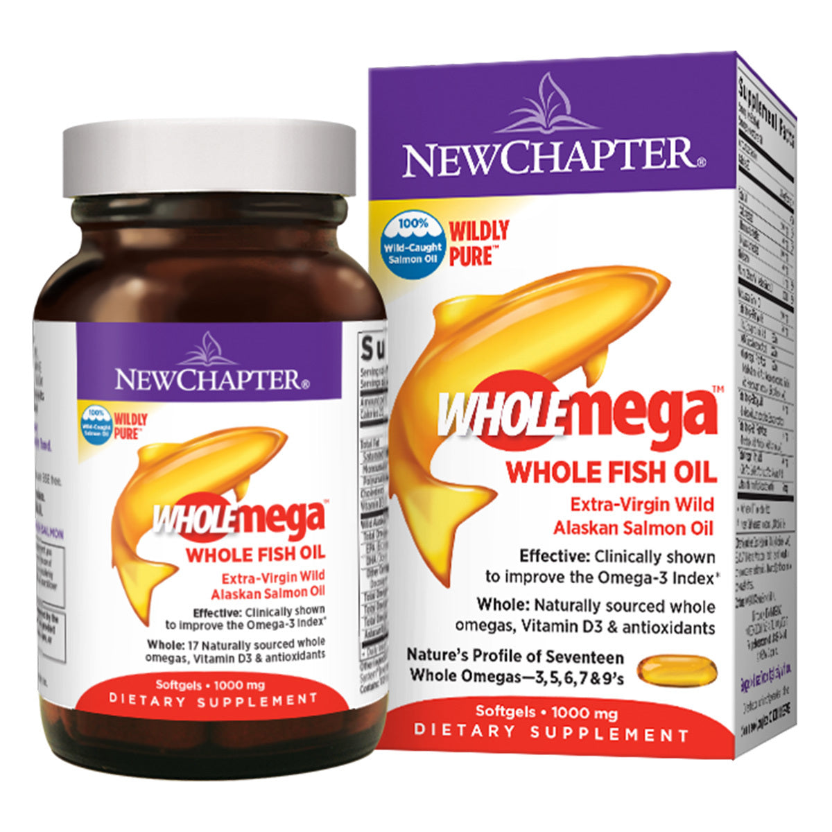 Primary image of Wholemega 1000mg Whole Fish Oil