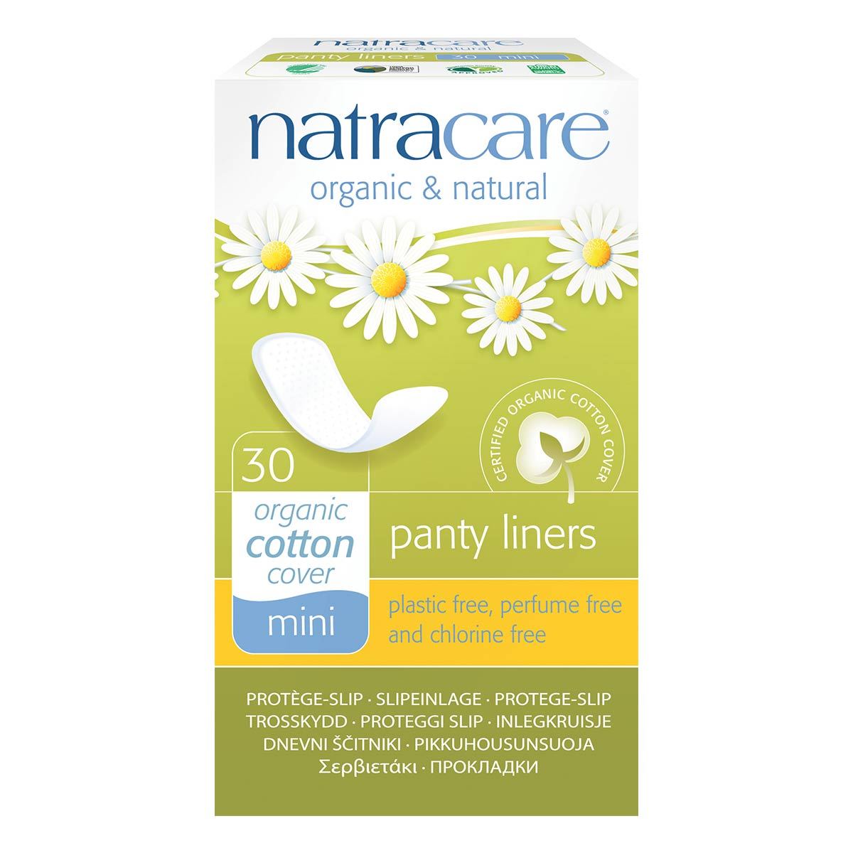 Primary image of Mini Organic Cotton Panty Liners