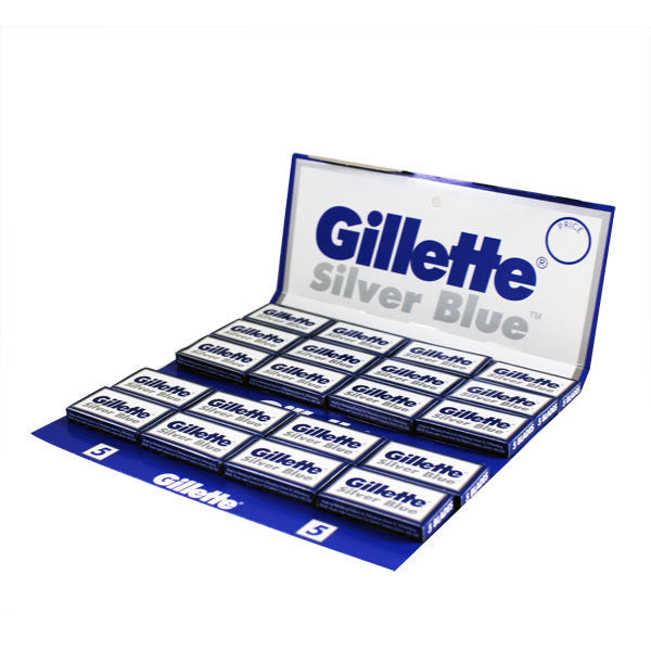Primary image of Silver Blue Double Edge Razor Blades - 100 Pack