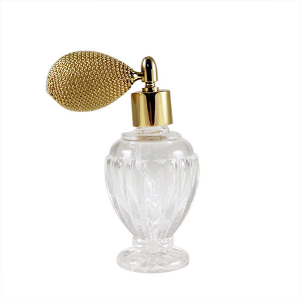 Primary image of Diva Glass Bottle Atomizer with Gold Antique Spray Top
