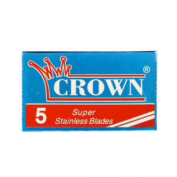 Crown Crown Stainless Steel Double Edge Razor Blades (5 count ...