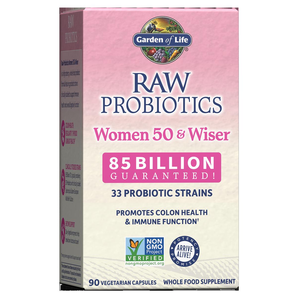 Primary image of RAW Probiotics Women 50  Wiser