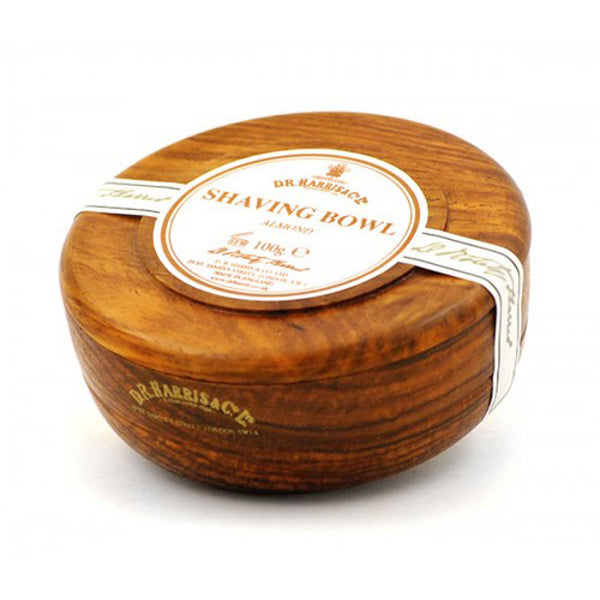 Primary image of Almond Shave Soap - Mahogany Bowl