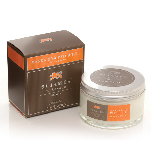 Primary image of Mandarin and Patchouli Shave Cream Tub
