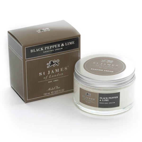 Primary image of Black Pepper and Lime Shave Cream Tub