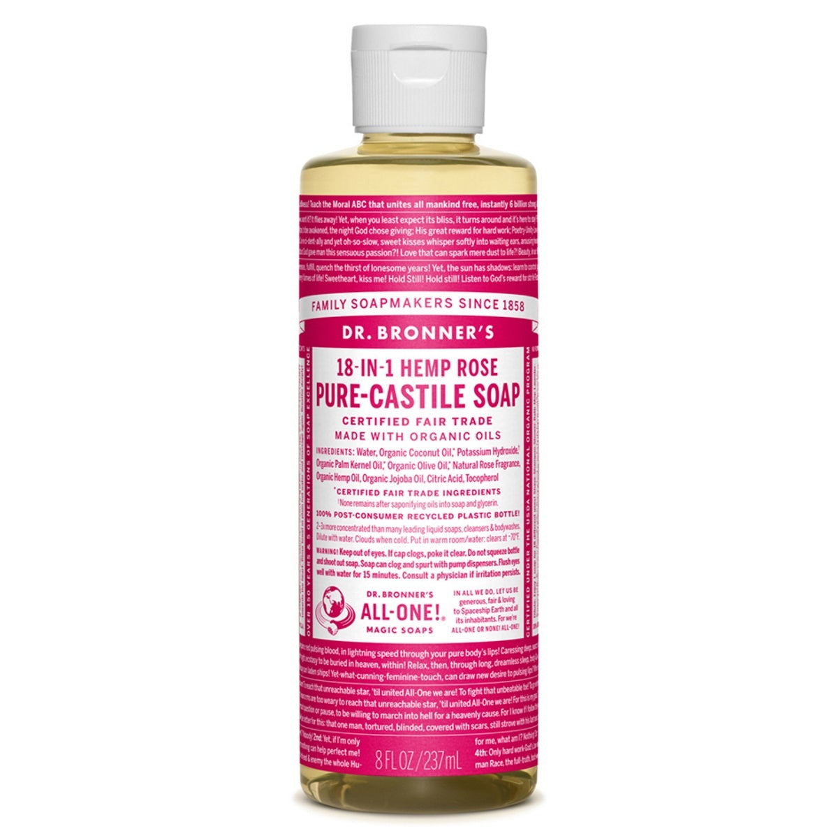 Primary image of Rose Castile Liquid Soap