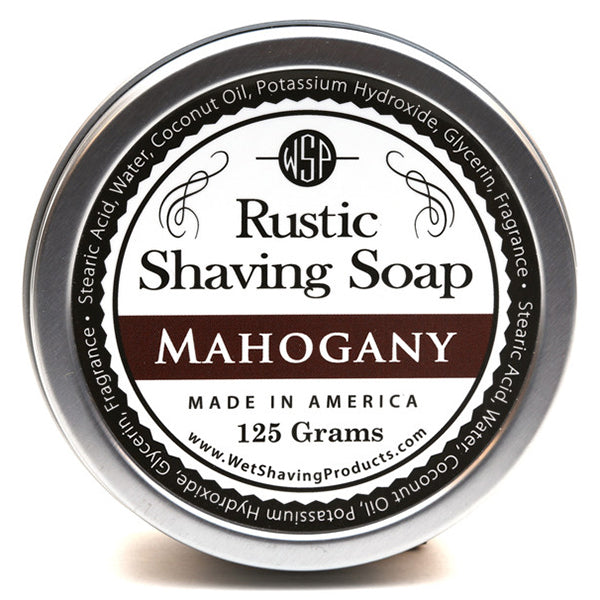 Wet Shaving Products Mahogany Shaving Soap (125 g) Smallflower