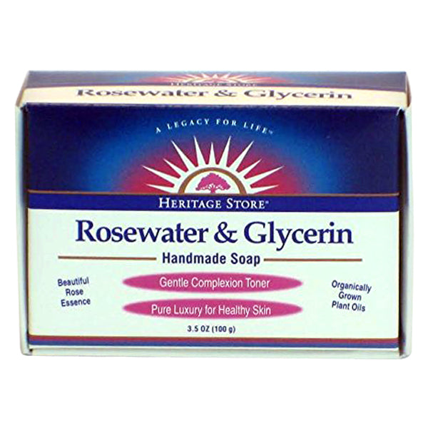 Primary image of Bar Soap- Rosewater + Glycerin