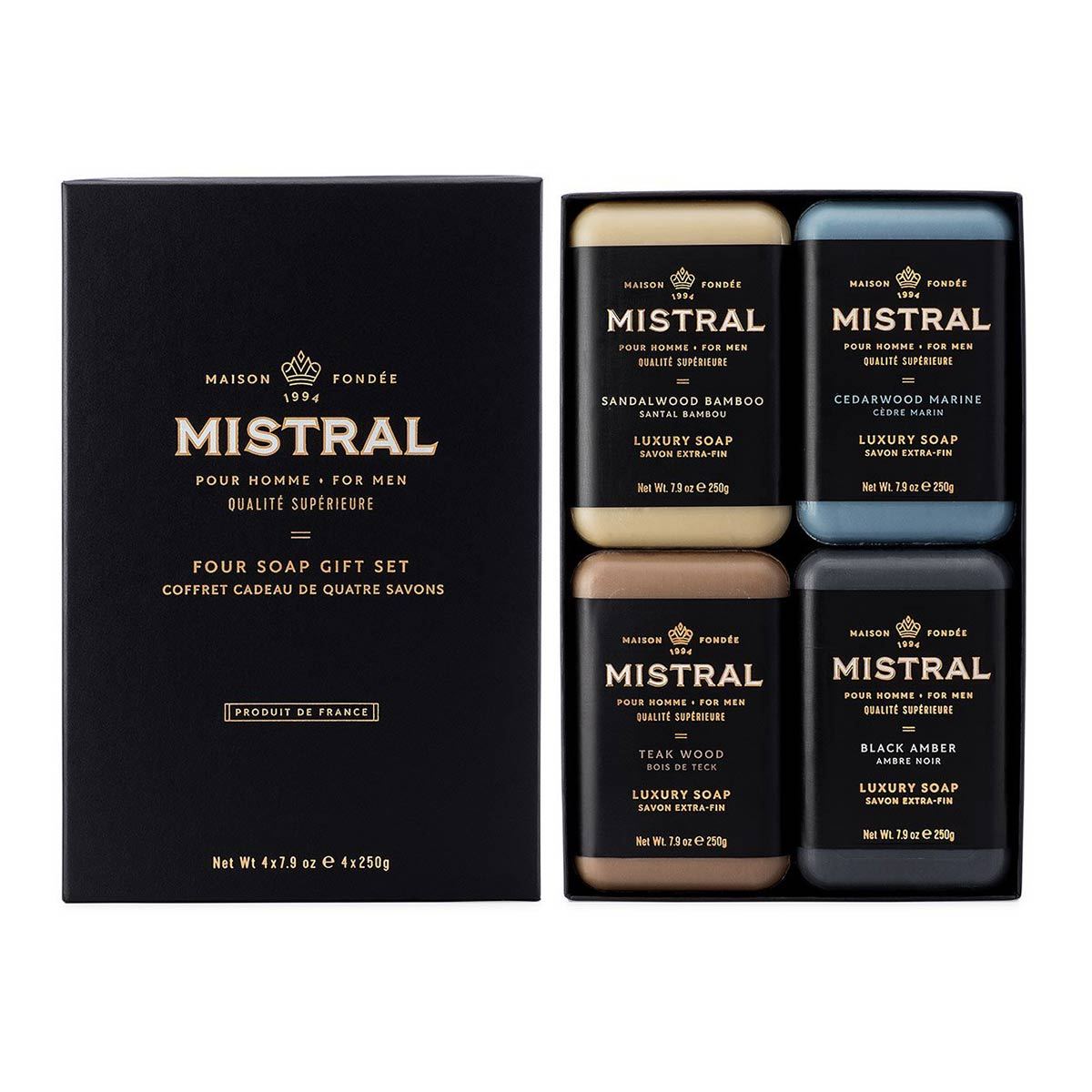 Primary image of Mens 4 Soap Gift Set