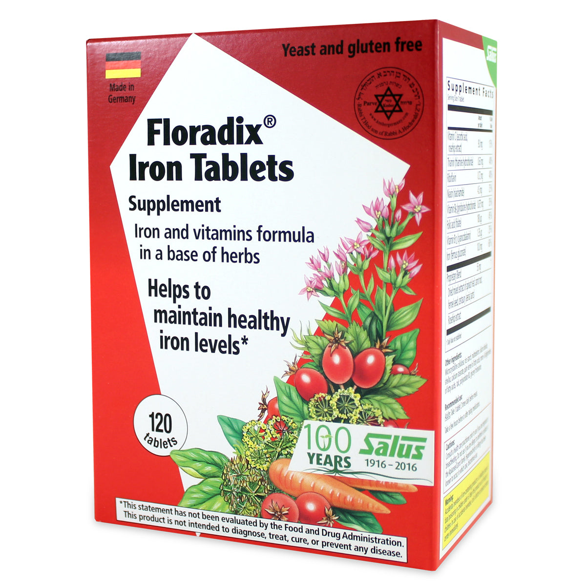 Primary image of Floradix Iron Tablets