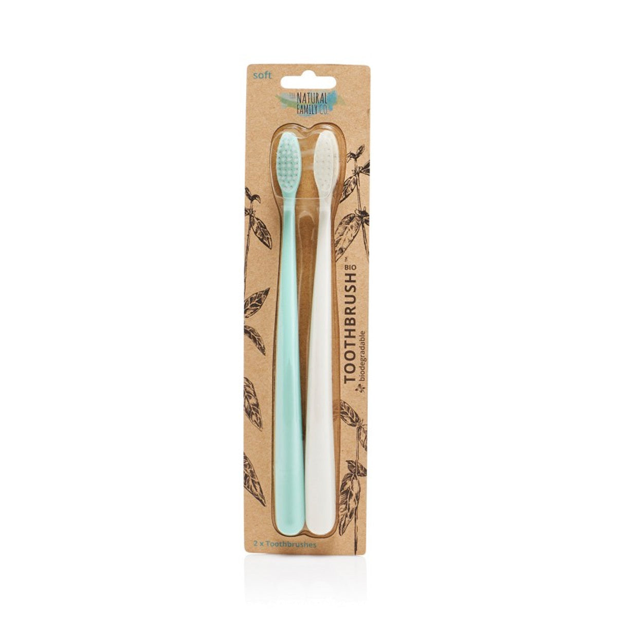 Primary image of Bio Toothbrush Duo - Ivory Desert + Rivermint