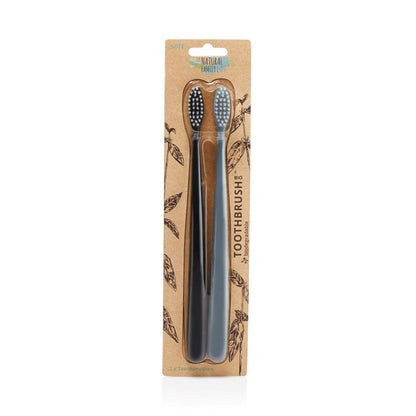 Primary image of Bio Toothbrush Duo - Monsoon Mist + Pirate Black
