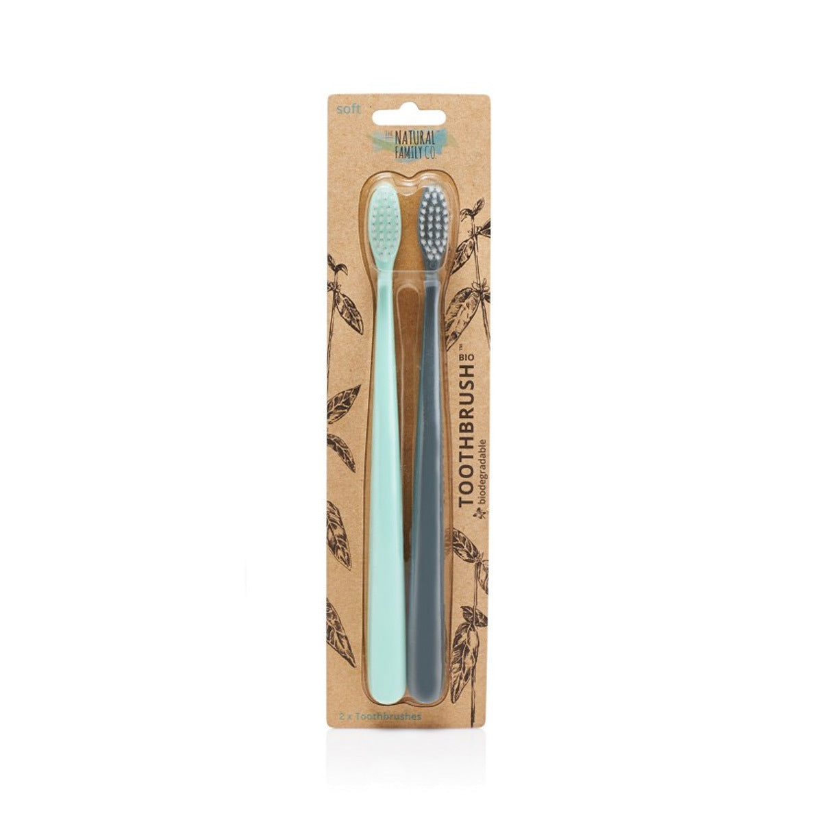 Primary image of Bio Toothbrish Duo - Rivermint + Monsoon Mint