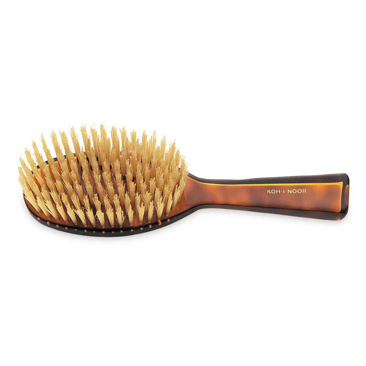 KOH-I-NOOR Jaspè Wide Rectangular Hair Brush With Boar Or Natural Bristles