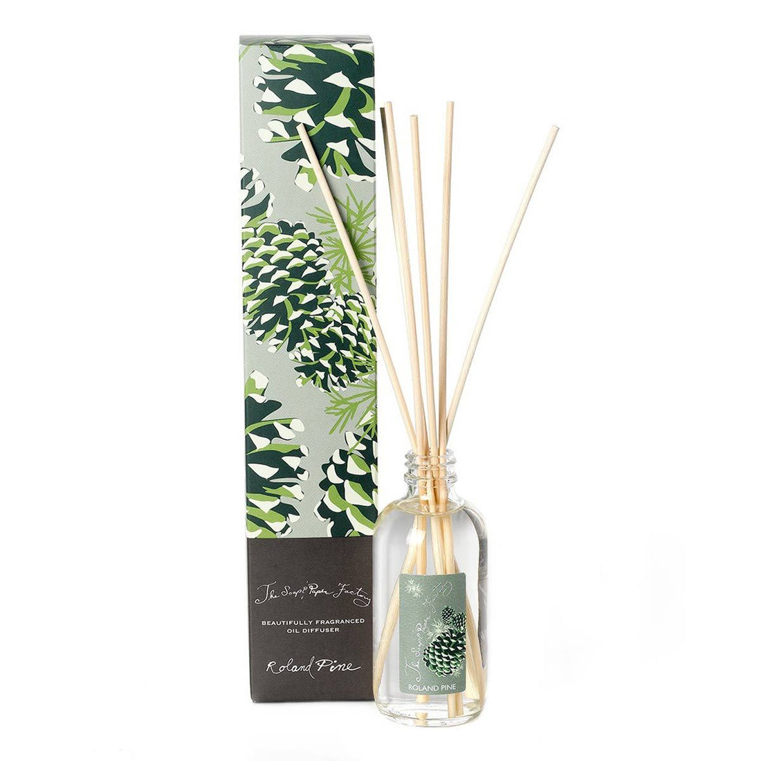 Soap & Paper Factory Roland Pine Room Diffuser (3.65 fl oz) Smallflower