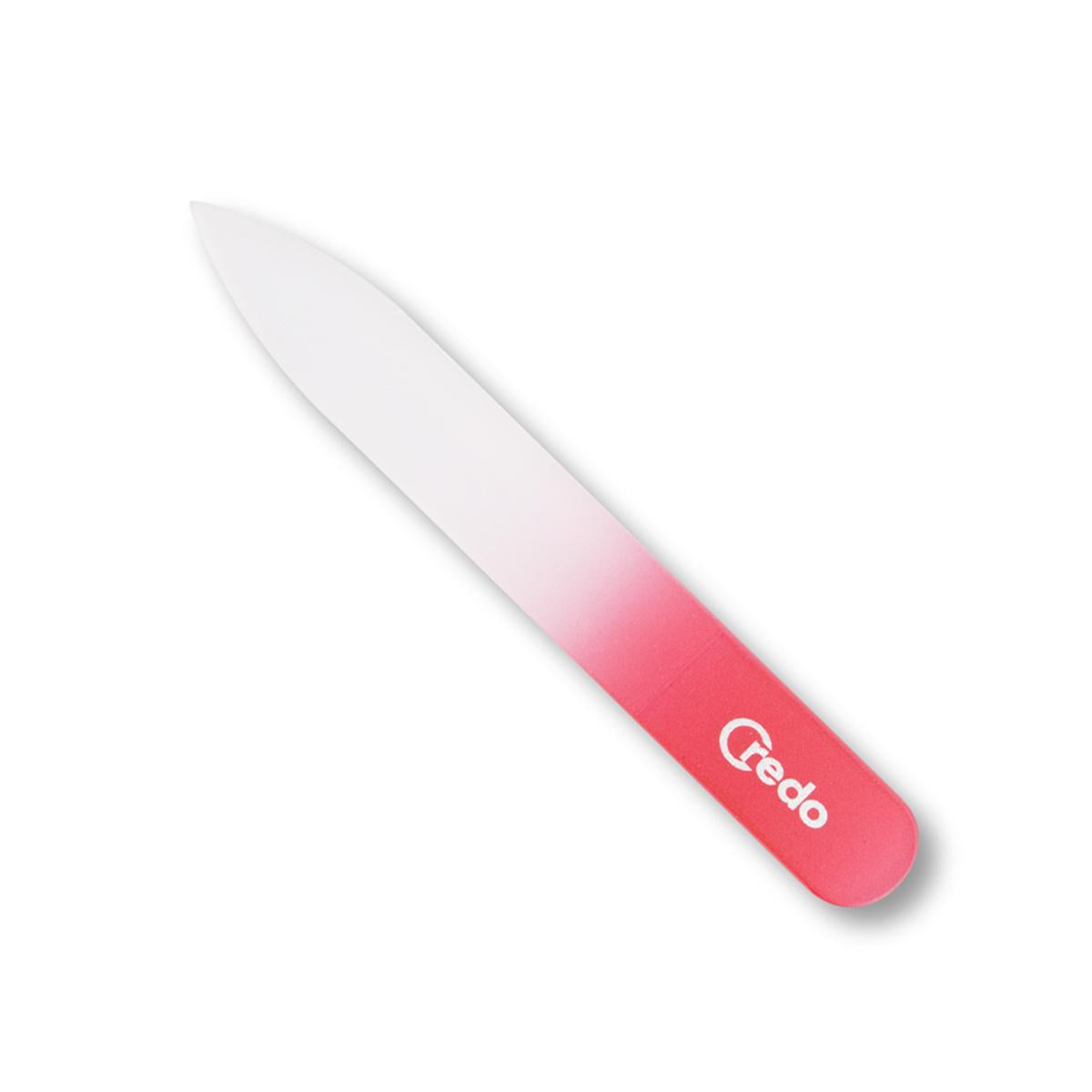 Primary image of Credo Small Pink Glass Nail File 90mm Nail File