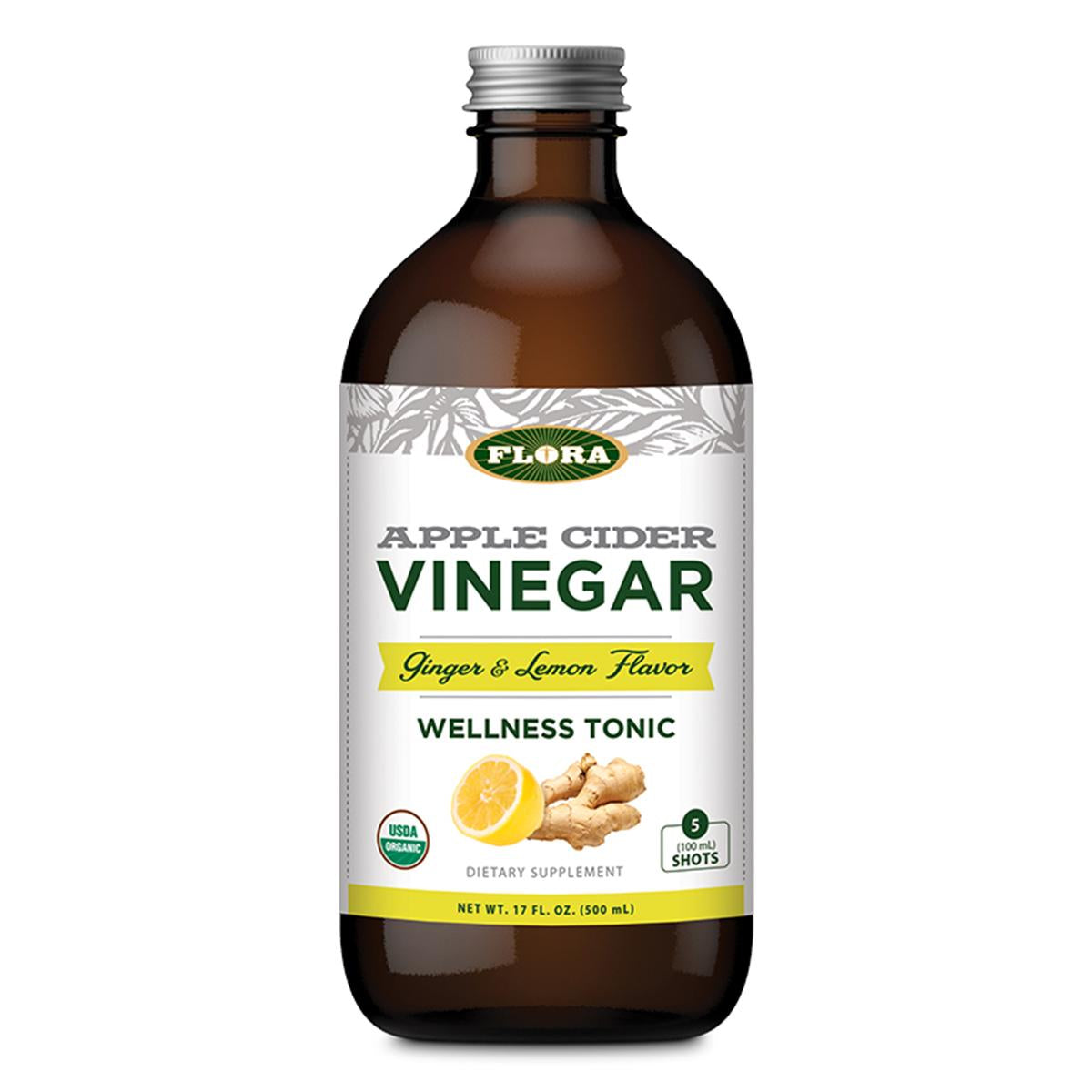 Primary image of Apple Cider Vinegar Wellness Tonic (Ginger + Lemon)