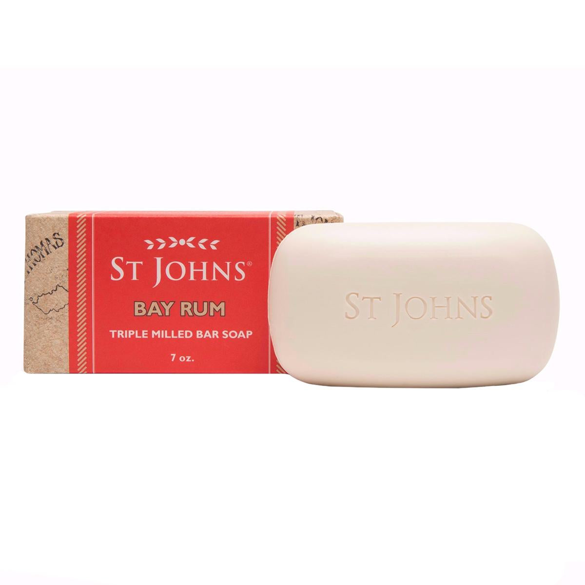 St. Johns Bay Rum Soap Bar (7 oz) Smallflower