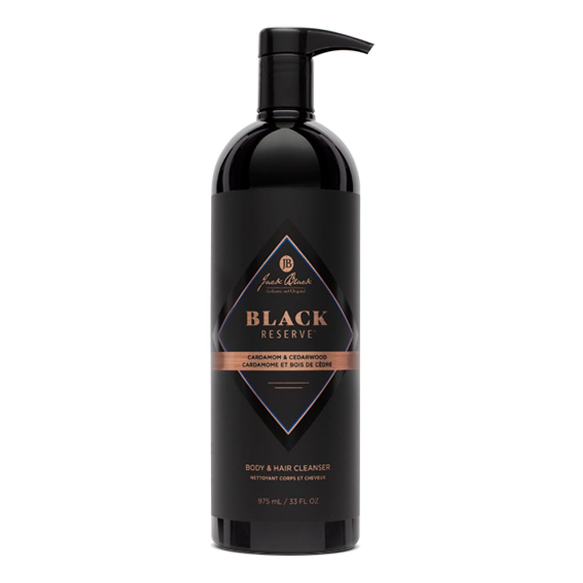 Primary image of Black Reserve Body Wash + Hair Cleanser - Cardamom + Cedarwood 