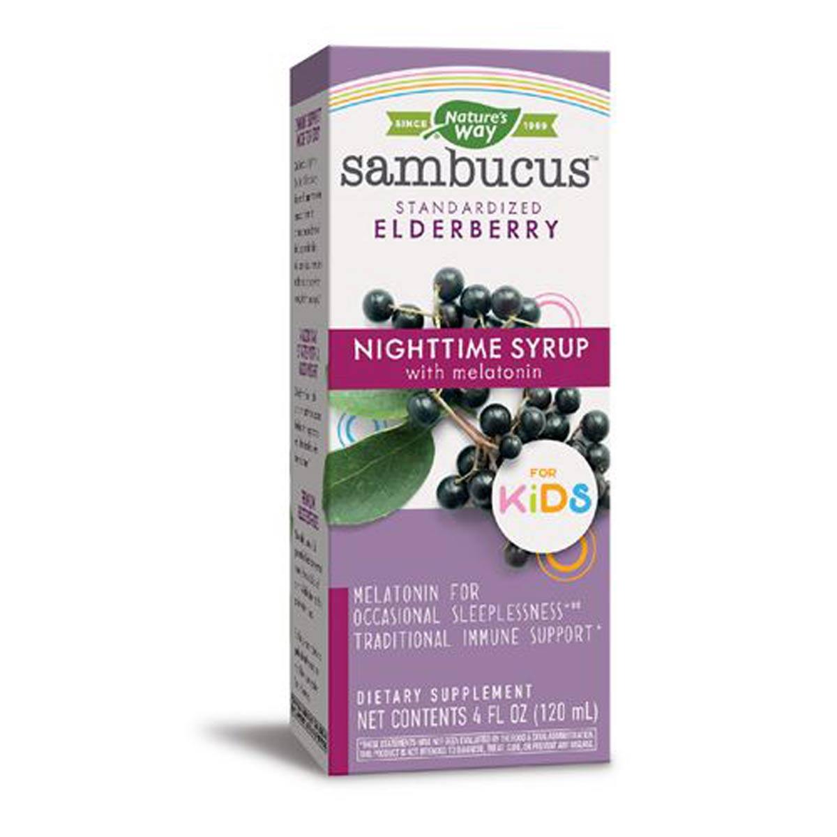 Primary image of Sambucus Kid's Nighttime Syrup with Melatonin