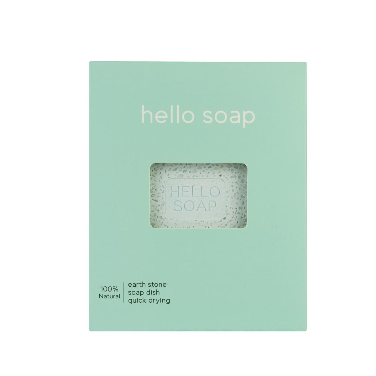 Primary image of Blue Hello Soap Holder