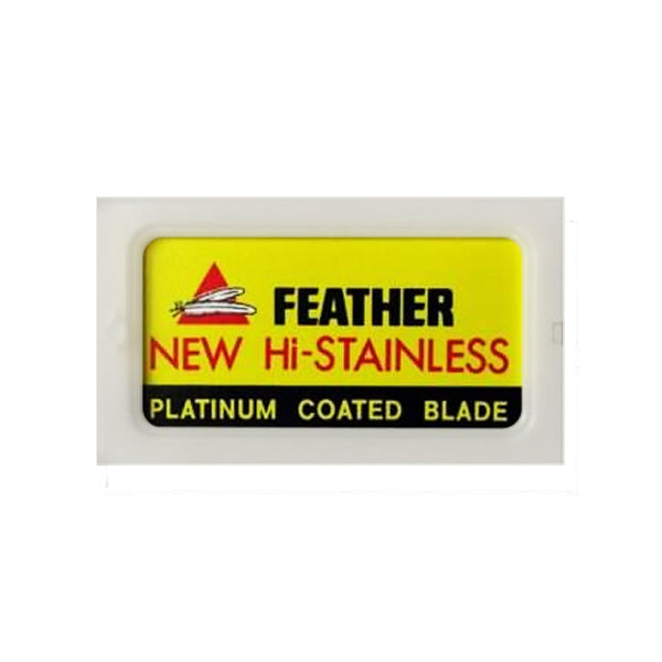 Feather Platinum-Coated Double-Edge Razor Blades (10 count) – Smallflower