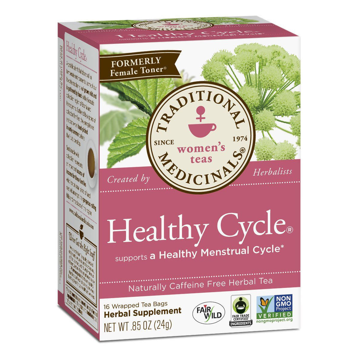 Traditional Medicinals Healthy Cycle Tea (16 count) – Smallflower