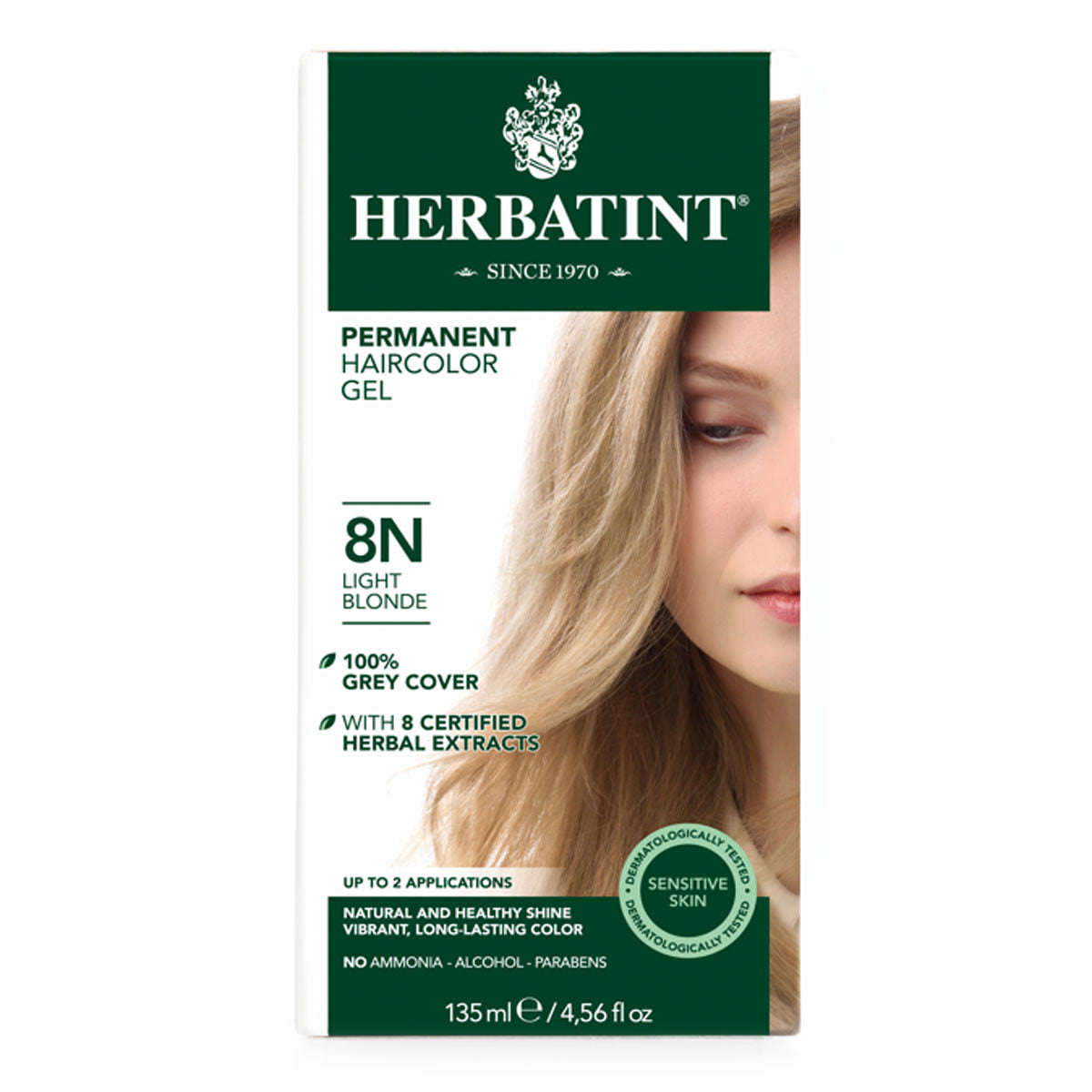 Primary image of 8N Light Blonde Permanent Hair Color Gel