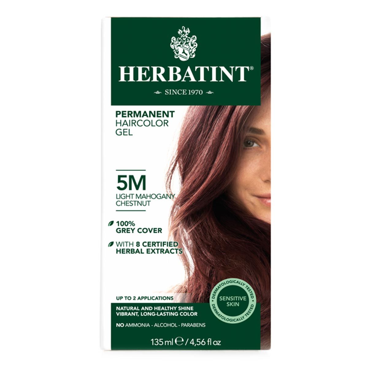 Primary image of 5M Light Mahogany Chestnut Permanent Hair Color Gel