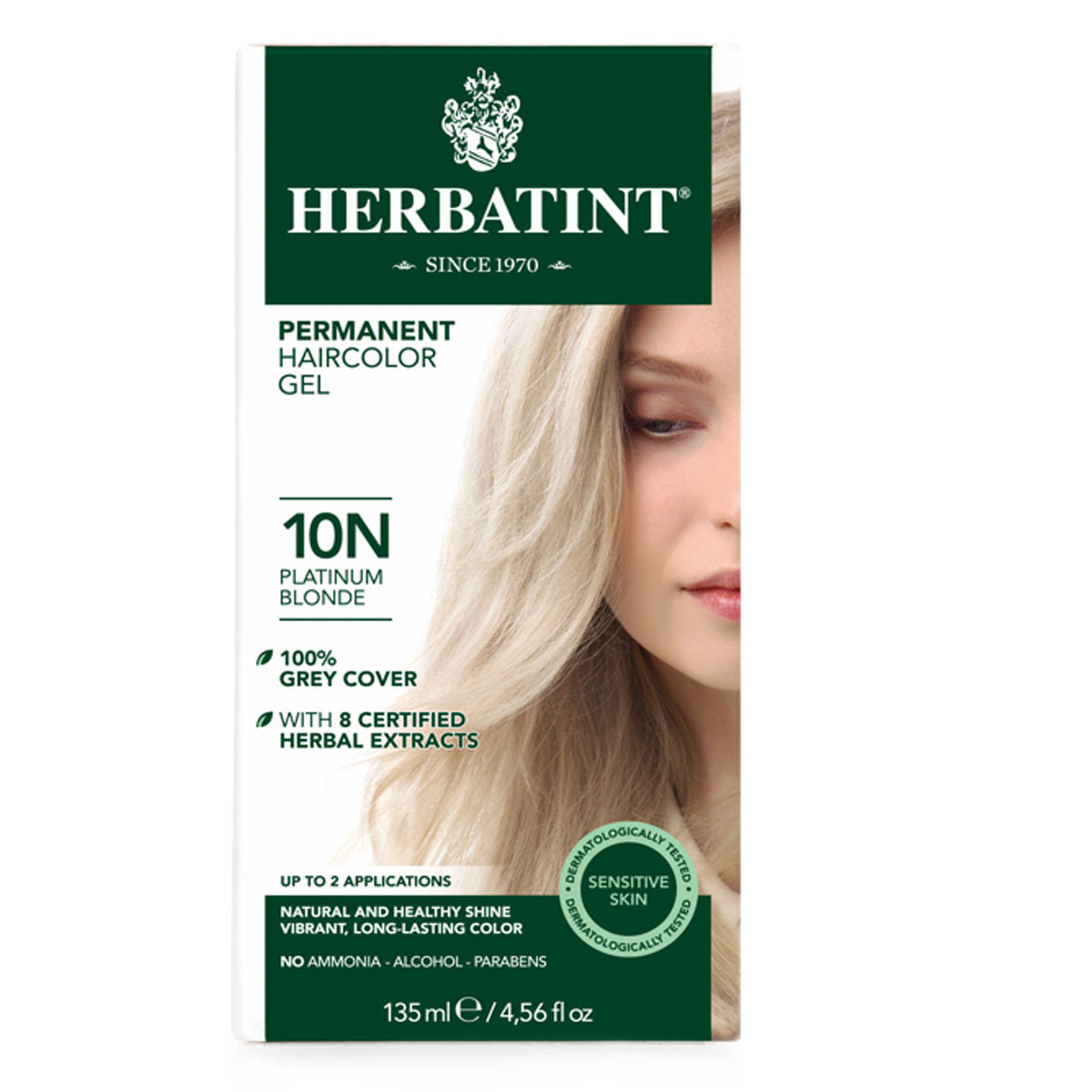 Primary image of 10N Platinum Blonde Permanent Hair Color Gel