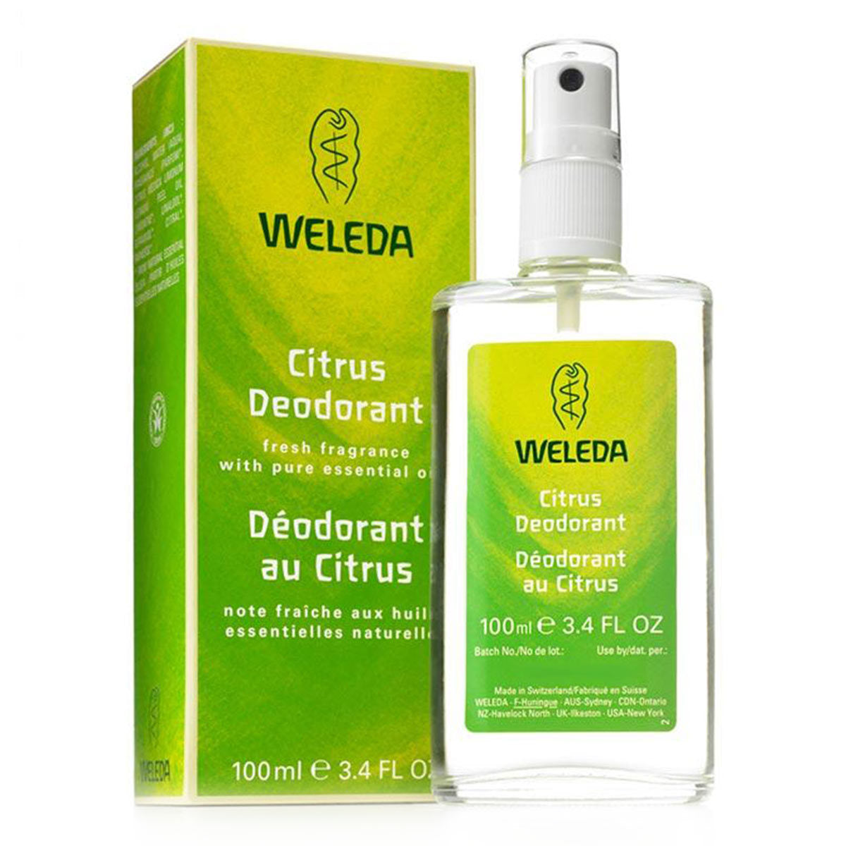 Karu Per activering Weleda Spray Citrus Deodorant (100 ml) – Smallflower