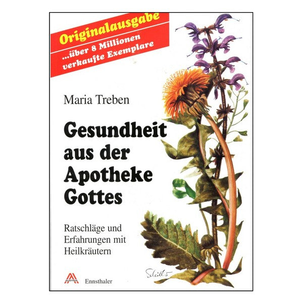 Primary image of Maria Treben Health Through God's Pharmacy (German Edition) 88pages Pages