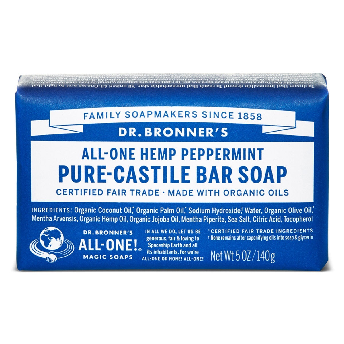Primary image of Organic Peppermint Castile Bar Soap