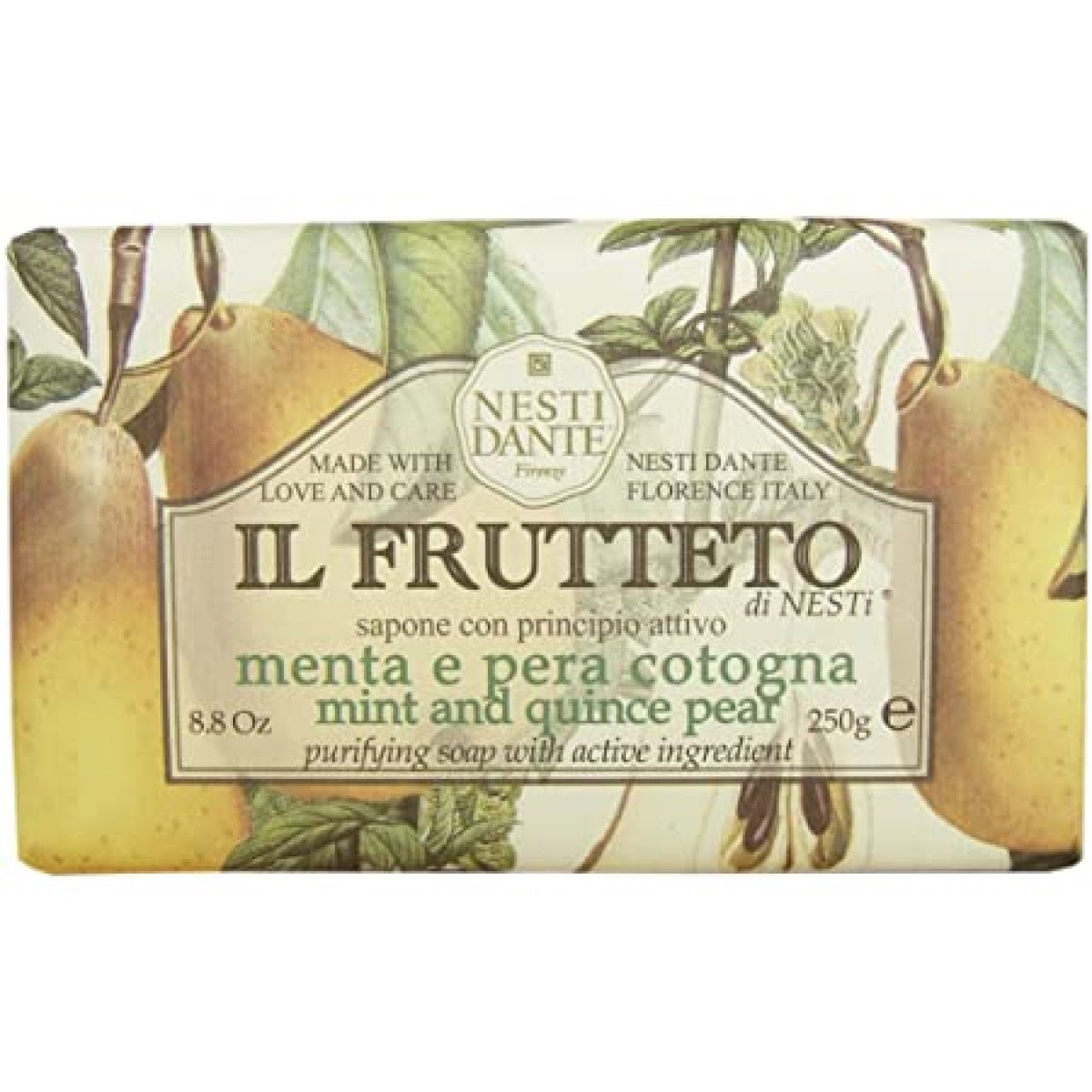 Primary Image of Il Frutteo Mint and Quince Pear Soap