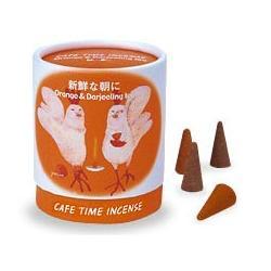 Primary image of Orange  Darjeeling Cafe Time Incense Cones