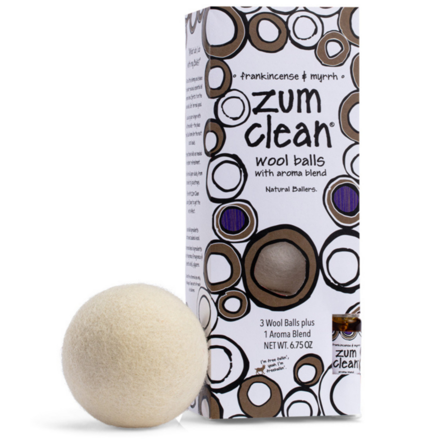 Primary image of Zum Clean Wool Dryer Balls 