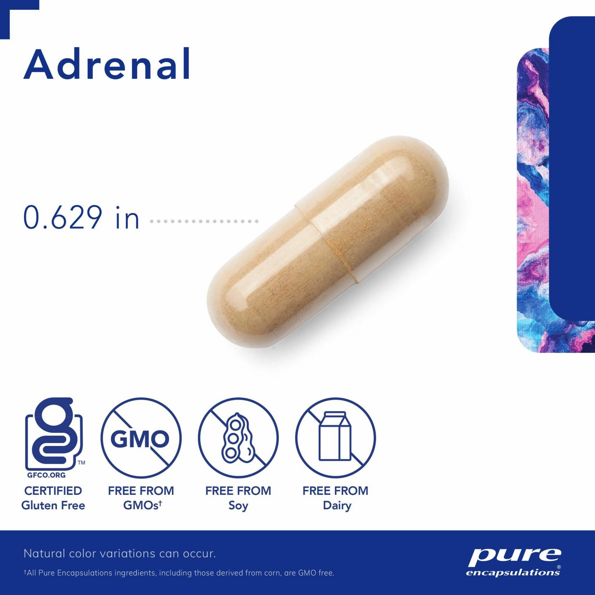 Pure Encapsulations Adrenal Capsules (60 count) #10085788