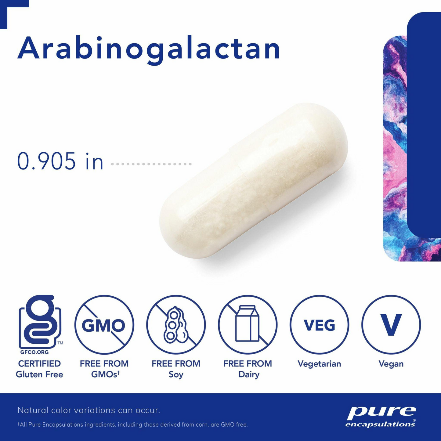 Pure Encapsulations Arabinogalactan Capsules (90 count) #10085807