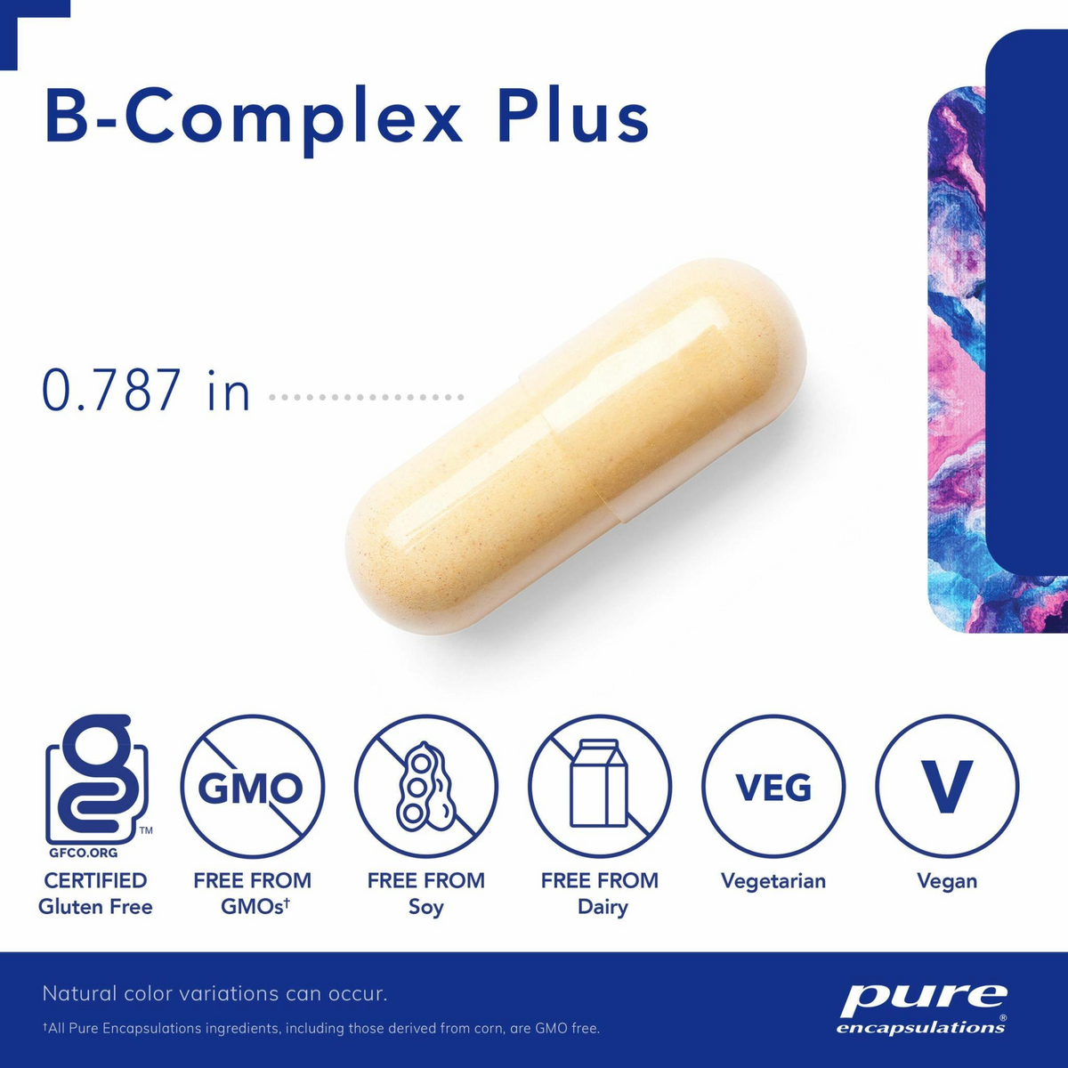 Pure Encapsulations B-Complex Plus Capsules (120 count) #10085792
