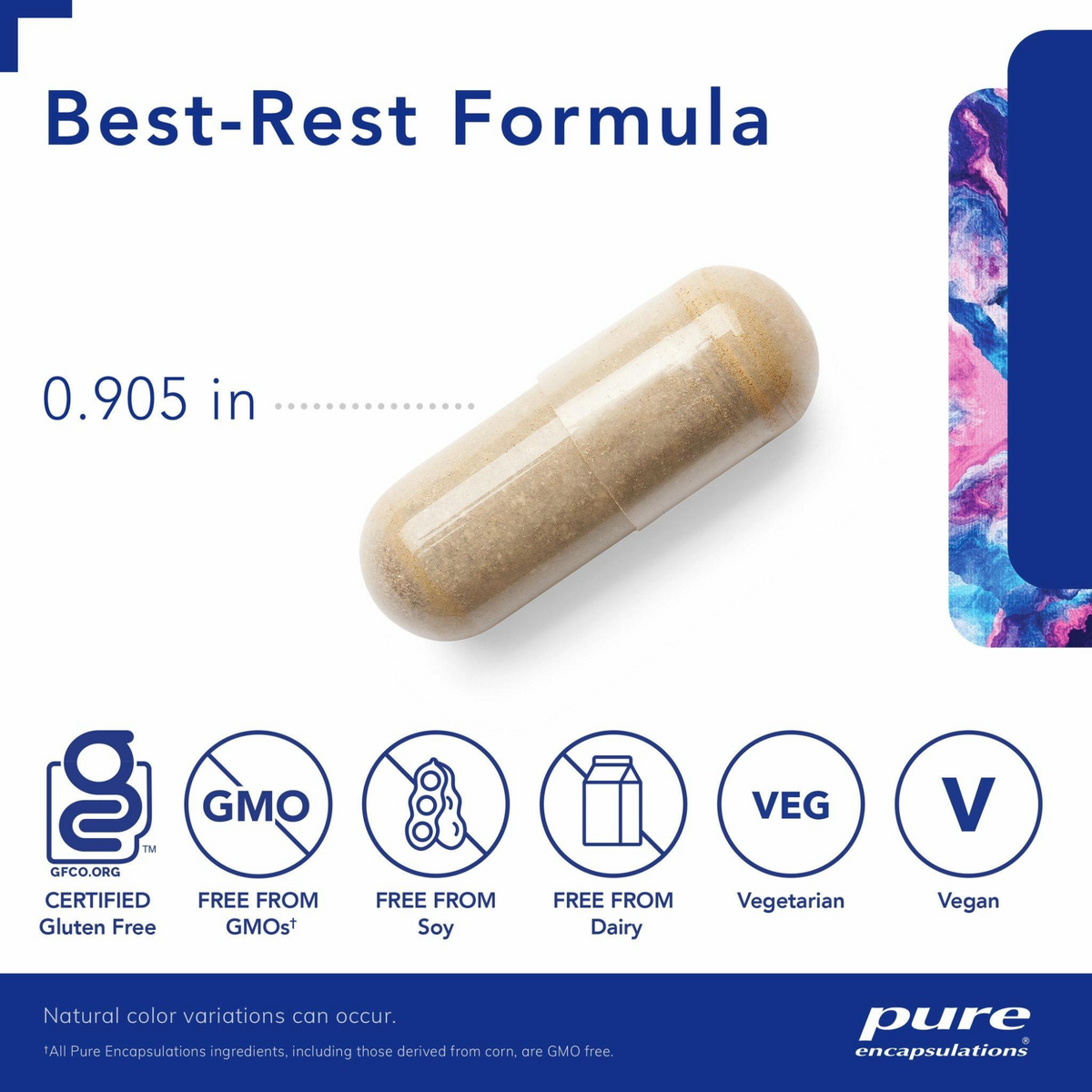 Pure Encapsulations Best-Rest Formula Capsules (120 count) #10085811