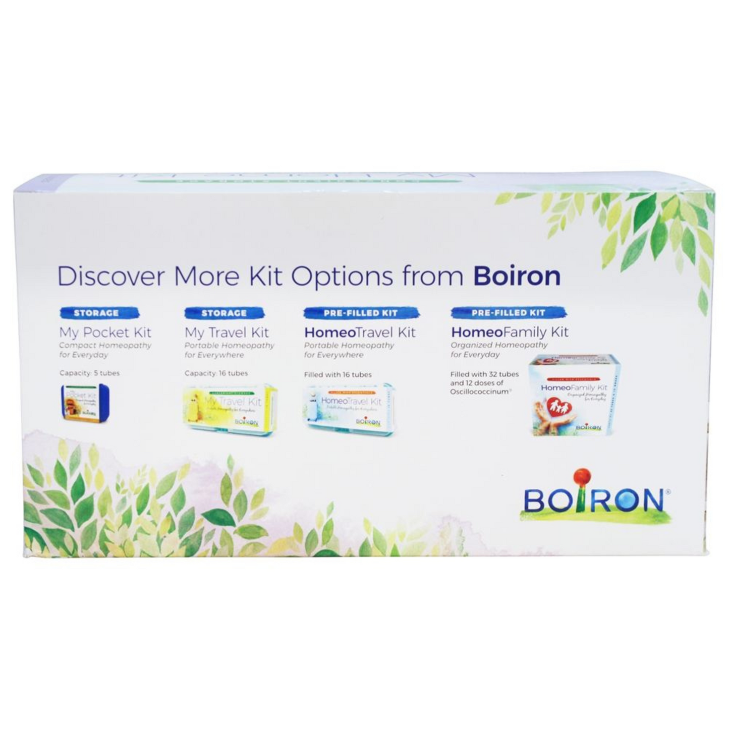 Boiron My Travel Kit Case for Homeopathic